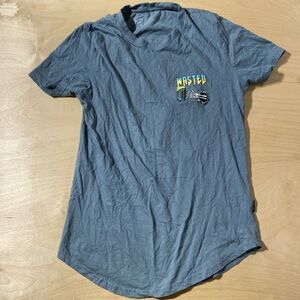 Dikotomy Blue Graphic T-Shirt for Men Medium (NJ)
